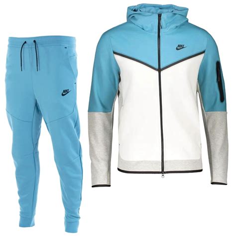 blauw wit grijs nike tech|Blauw Tech Fleece .